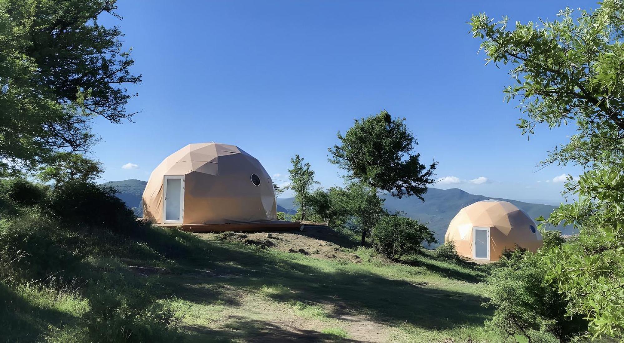 Aura - Glamping Experience Hotell Accettura Exteriör bild