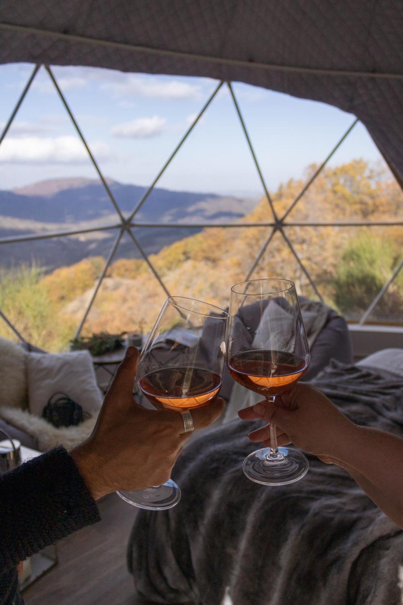Aura - Glamping Experience Hotell Accettura Exteriör bild