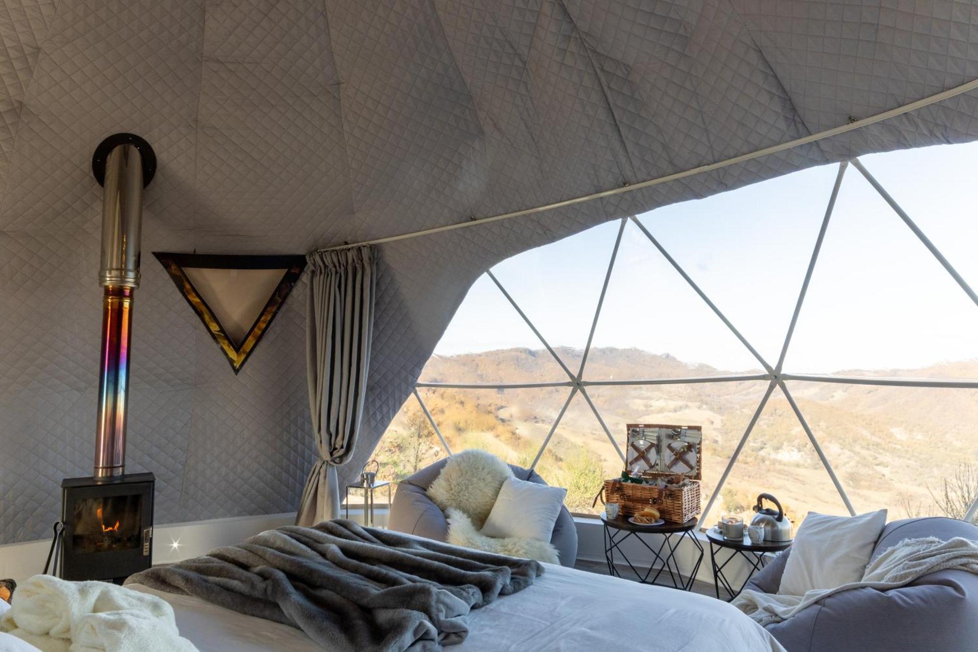 Aura - Glamping Experience Hotell Accettura Exteriör bild