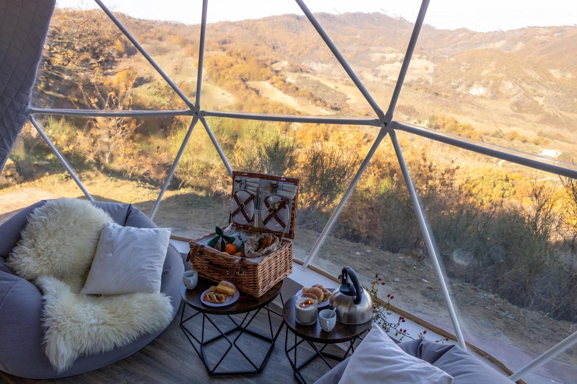 Aura - Glamping Experience Hotell Accettura Exteriör bild